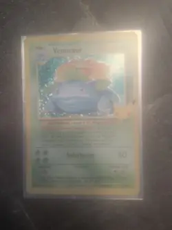 Pokemon Celebrations Venasaur 15/102 25th Anniversary NM Holo Rare In Hand - Image 2