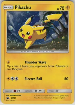 Pokemon TCG Pikachu - Promo SM Promos SM81 - Image 1