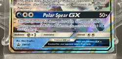 Pokemon TCG Glaceon GX SM147 Black Star Promo Full Art Holo - Image 2