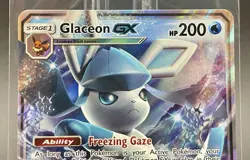 Pokemon TCG Glaceon GX SM147 Black Star Promo Full Art Holo - Image 3