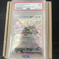Pokemon Umbreon ex 060/131 Prize Pack Series 7 Full Art Holo Promo PSA 9 - Image 1