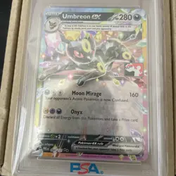 Pokemon Umbreon ex 060/131 Prize Pack Series 7 Full Art Holo Promo PSA 9 - Image 4