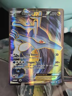 Kingdra EX - 122/124 - Full Art Ultra Rare Fates Collide - Pokemon TCG VLP-NM - Image 1