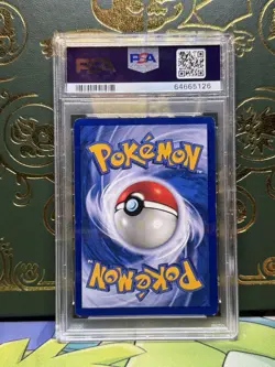 1999 Pokemon 1st Edition Shadowless Onix #56 PSA 7 (cracks on two corners) - Image 2