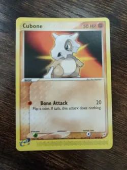 Cubone 40/95 EX Team Magma Vs Team Aqua Pokemon Non Holo NM-MINT - Image 1