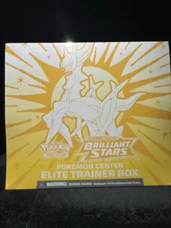 Pokemon TCG Sword & Shield Brilliant Stars Elite Trainer Box Arceus 2022 - Image 1