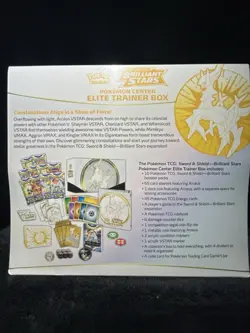Pokemon TCG Sword & Shield Brilliant Stars Elite Trainer Box Arceus 2022 - Image 5