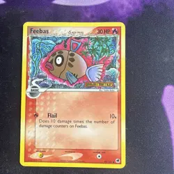 Feebas 49/101 - Reverse Holo EX Dragon Frontiers Pokemon TCG Stamped - Image 1