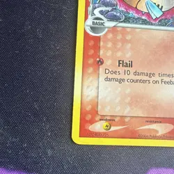 Feebas 49/101 - Reverse Holo EX Dragon Frontiers Pokemon TCG Stamped - Image 5