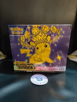 Pokemon TCG Surging Sparks Pokemon Center Elite Trainer Box ETB - New & Sealed - Image 1