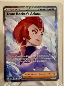 Pokemon: Team Rockets Ariana 237/182 SIR Special Illustration Destined Rivals NM - Image 1