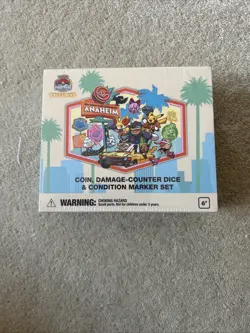 Pokemon World Championships 2025 Anaheim Coin Damage Counter Dice Set Exclusive - Image 1