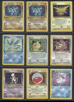 Vtg Pokemon Card Collection Lot Base Set 1st Editions Promos Binder Holos WOTC - Image 1