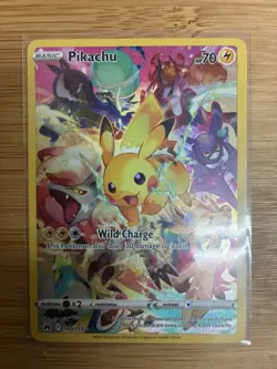 The Pokemon Company Pikachu Crown Zenith Full Art Holo Secret Rare 160/159 70 HP - Image 1