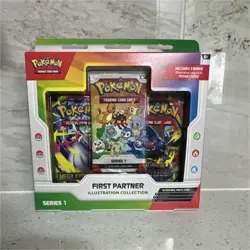 Pokemon First Partner Illustration Collection Series 1 Box - Image 1