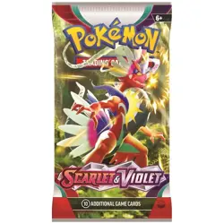 Pokemon TCG Scarlet and Violet Base Set Booster Pack New and Sealed (Unopened) - Image 1