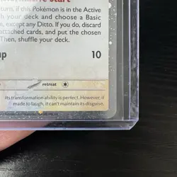 DITTO 132/165 Play! Pokemon Prize Pack Series 6 Pokemon Holo Card NM Cosmo Swirl - Image 5