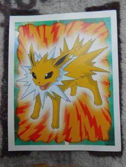 VOLTALI/JOLTEON #135 - STICKER MERLIN COLLECTION 99 POKEMON - TRES BON ETAT - Image 1