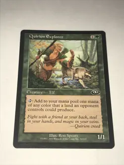 Magic the Gathering Quirion Explorer Card - Image 2