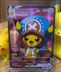 Pikachu Cosplay - One Piece Set - Holo - VCOS / Cosmax - 4 Cards - NM - Image 4