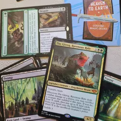 Commander Magic Deck MTG Cards = ALL 100 themed DEATHTOUCH COMBOS Lures Blocking - Image 1