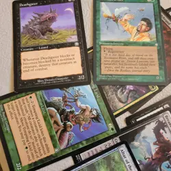 Commander Magic Deck MTG Cards = ALL 100 themed DEATHTOUCH COMBOS Lures Blocking - Image 4