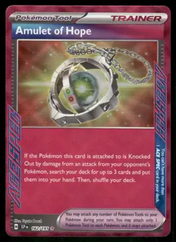Amulet of Hope 162/191 Holo Surging Sparks Pokemon TCG trading card - Image 1