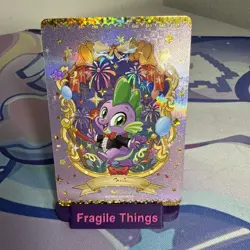 Spike My Little Pony MLP Kayou English Card Eternal Moon 2 SGR MLPME02-SGR-007L5 - Image 1