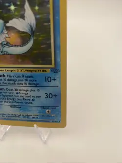 Pokemon Card TCG Vaporeon 12/64 Jungle Holo - Image 4