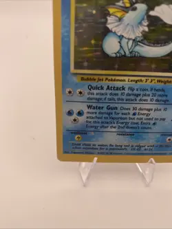 Pokemon Card TCG Vaporeon 12/64 Jungle Holo - Image 5