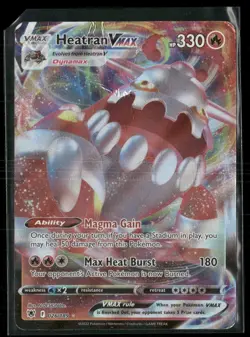 2022 Pokemon Sword & Shield Astral Radiance #026 Heatran VMAX - Image 1