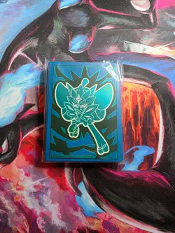 65 Ct Twilight Masquerade ETB Teal Mask Ogerpon Pokemon Card Sleeves New Sealed - Image 1