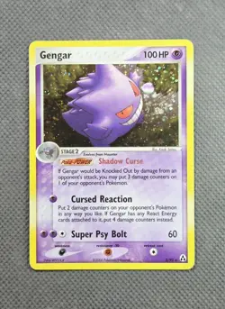 Gengar 5/92 Holo Rare (2006) EX Legend Maker Pokemon TCG Card HP - Image 1