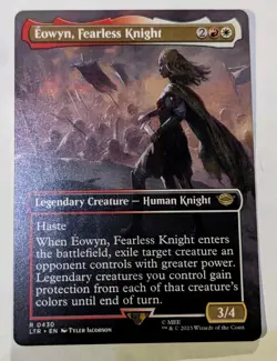 Eowyn, Fearless Knight (Borderless) Lord of the Rings - MTG RARE - Image 1