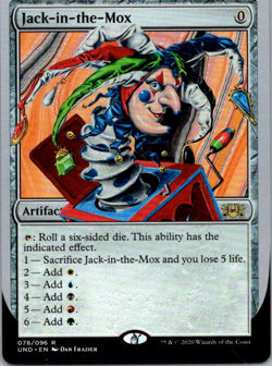 MTG Unsanctioned (2020) Jack-in-the-Mox (UND) - Image 1