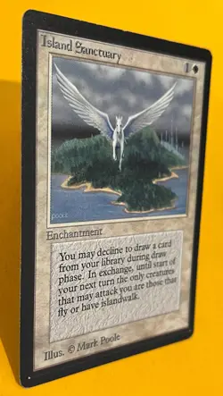 MTG ISLAND SANCTUARY Beta (OldManMTG 007-768) - Image 3