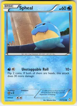 Spheal 29/124 Common Dragons Exalted Pokemon Lightly Played - Image 1