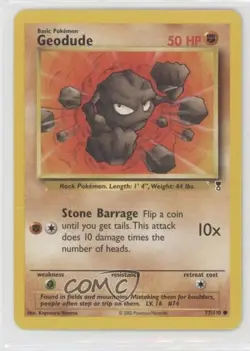 Geodude Pokemon Legendary Collection #77 2002 - Image 1
