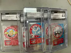 Lot of (6) Vintage Pokemon 1996+1997 All High Grade CGC - Image 1
