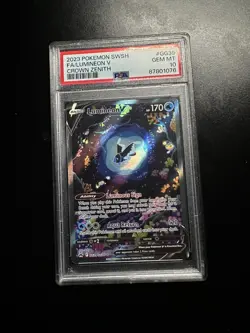 PSA 10 Lumineon V GG39/GG70 Crown Zenith: Galarian Gallery Ultra Pokemon Card - Image 1