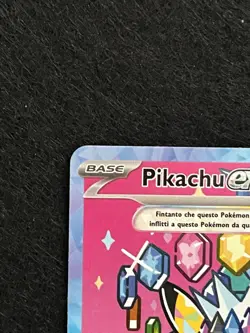 Pikachu EX 277/217 Carta Pokemon Ascesa Eroica Ita Near Mint - Image 2