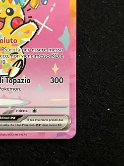 Pikachu EX 277/217 Carta Pokemon Ascesa Eroica Ita Near Mint - Image 4