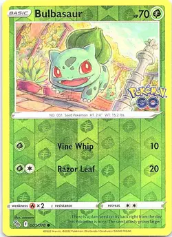 Pokemon GO #001/078 Bulbasaur - Image 1
