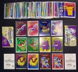 Pokemon Dunkin Boomer Complete Master Set 100/100 Normal + Holo Pack Fresh 2001 - Image 1