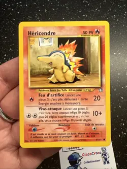 Carte Pokemon Wizards Neo Genesis Hericendre 57/111 Francais Vf Fr - Image 2
