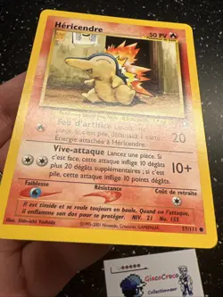 Carte Pokemon Wizards Neo Genesis Hericendre 57/111 Francais Vf Fr - Image 4