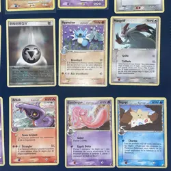Lot de 12 cartes Pokemon FR -EX/DP- FR Etat variable (D01) - Image 2
