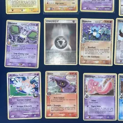 Lot de 12 cartes Pokemon FR -EX/DP- FR Etat variable (D01) - Image 3