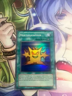 MULTIPLY FRENCH SUPER RARE CRMS-EN090 FR090 LIGHT PLAY YUGIOH - Image 1