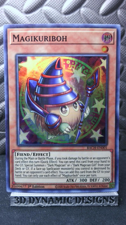 | Yugioh Magikuriboh BACH-EN001 1st Super Rare Battle Of Chaos NM/M 🔥 | - Image 1